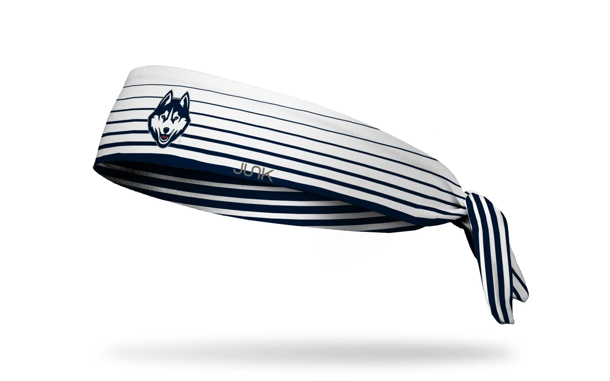University of Connecticut: Gradient Stripe Flex Tie Headband sold by JUNK Brands