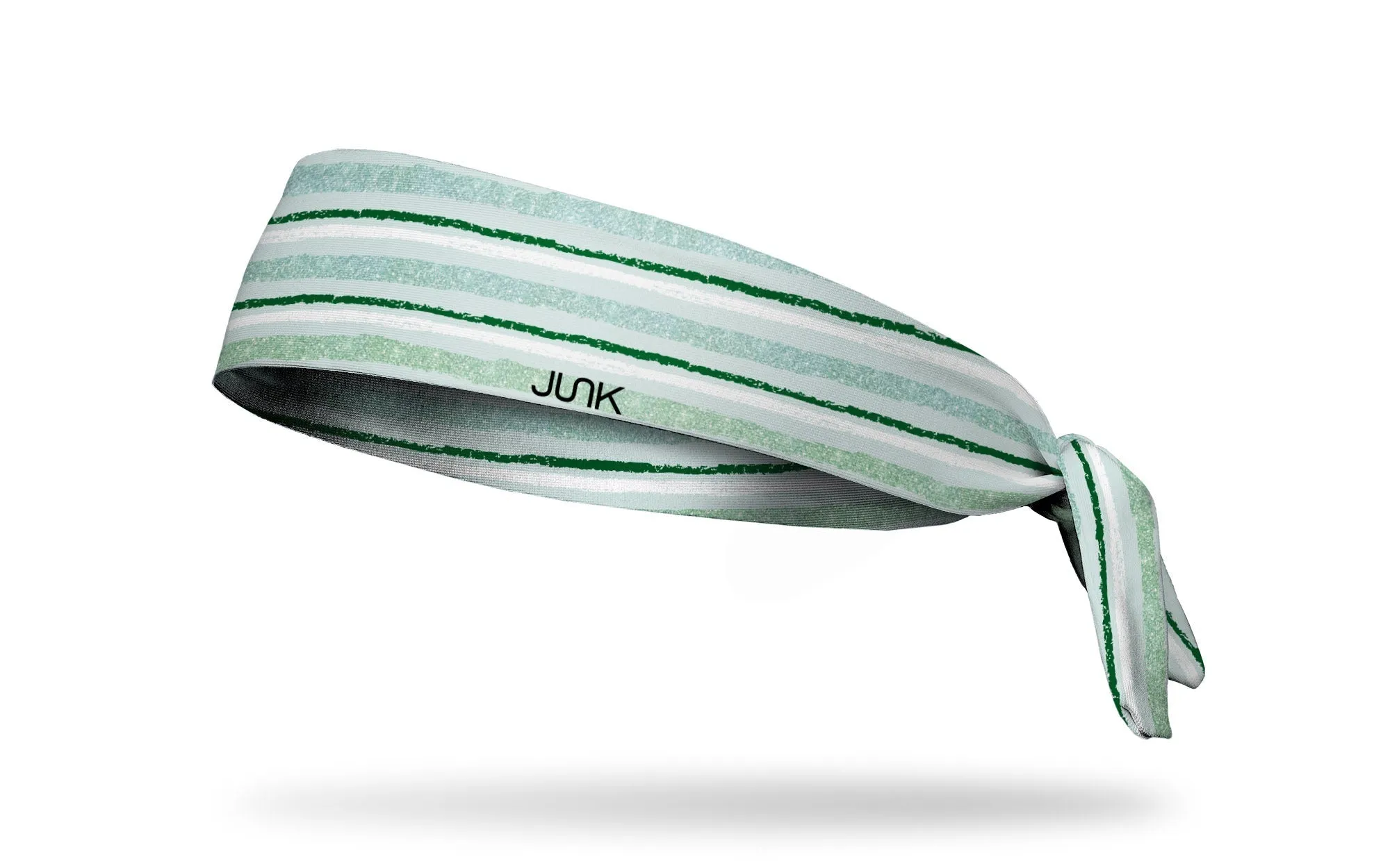 Sage Stripes Tie Headband sold by JUNK Brands