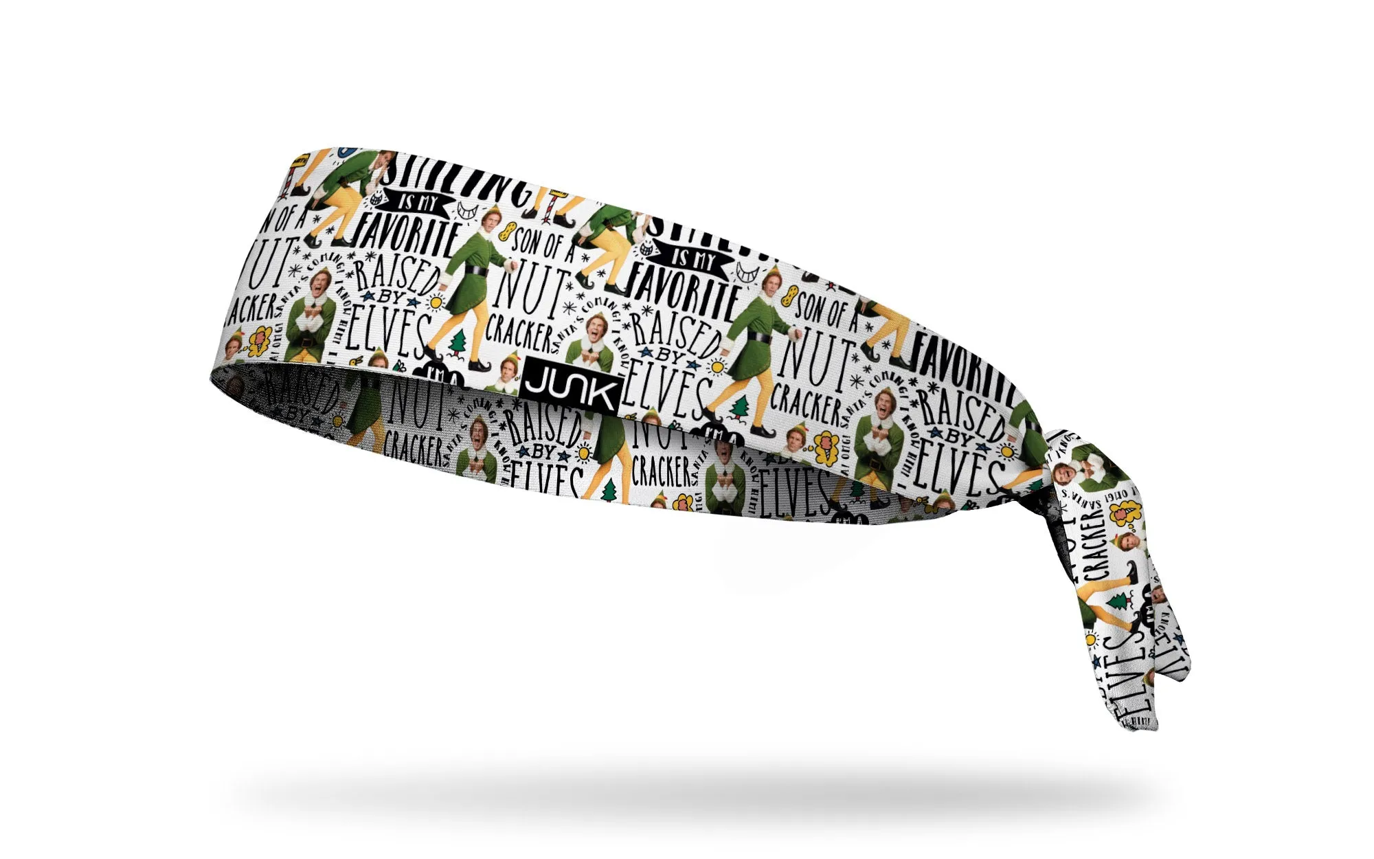 Elf: Sayings Tie Headband sold by JUNK Brands
