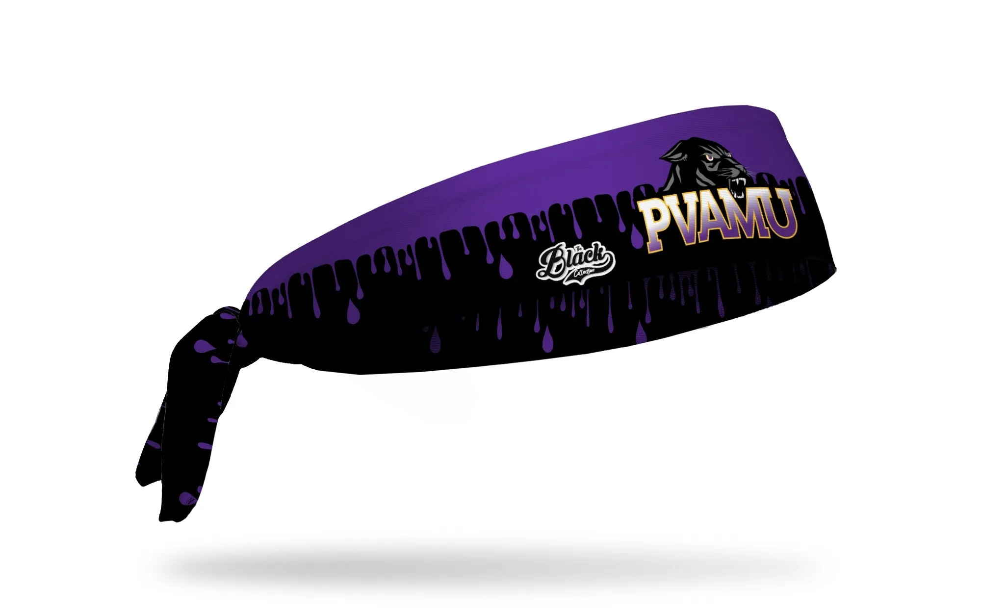 Prairie View A&M University: Drip Tie Headband sold by JUNK Brands product image thumbnail 2