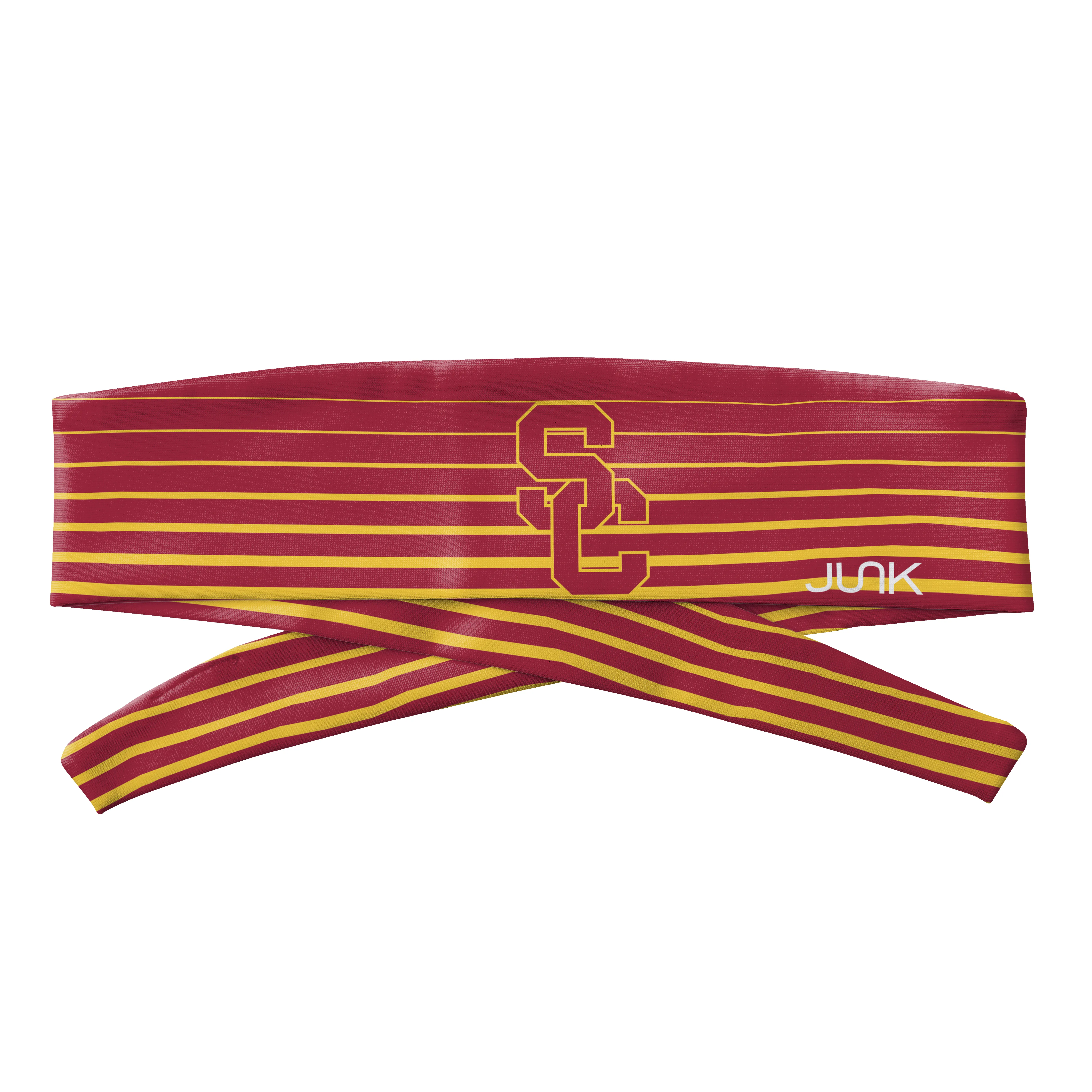 University of Southern California: Gradient Stripe Flex Tie Headband sold by JUNK Brands product image thumbnail 3