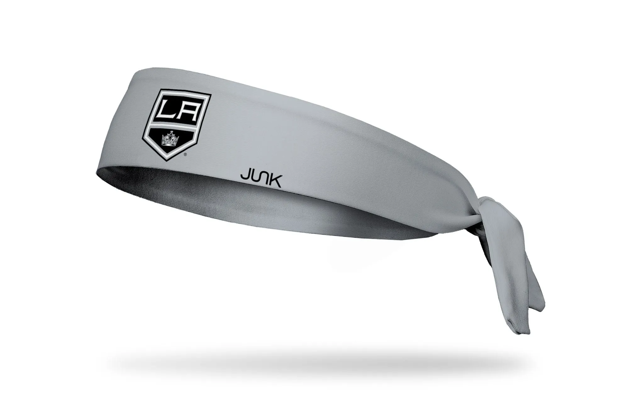 Los Angeles Kings: Black Logo Flex Tie Headband sold by JUNK Brands