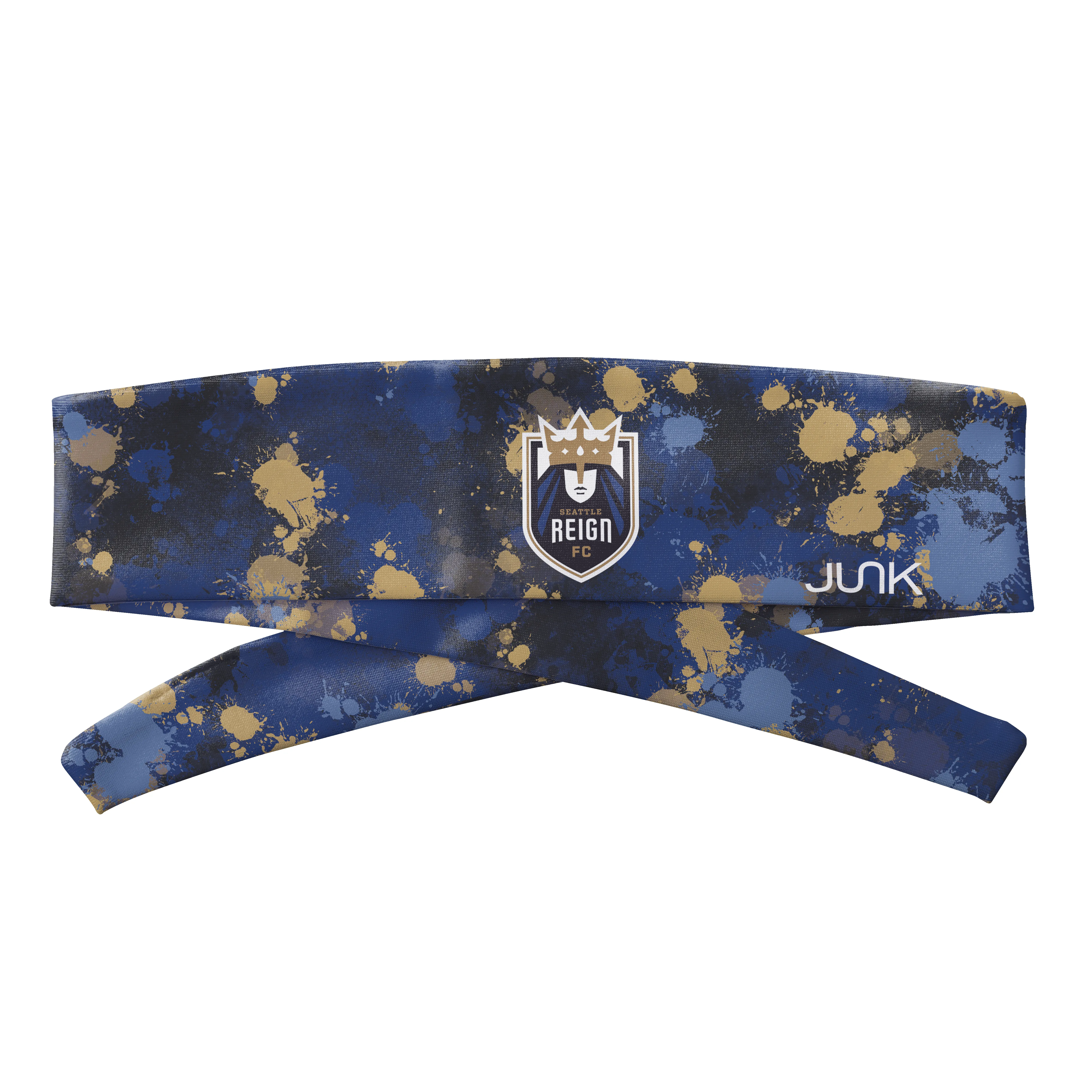 Seattle Reign FC: Splatter Flex Tie Headband sold by JUNK Brands product image thumbnail 3
