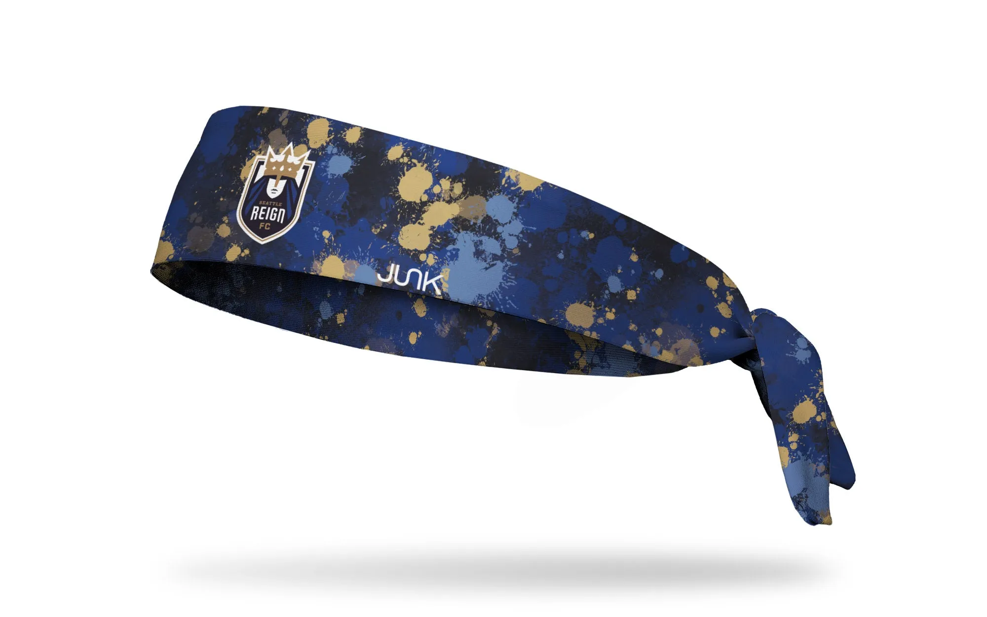 Seattle Reign FC: Splatter Flex Tie Headband sold by JUNK Brands
