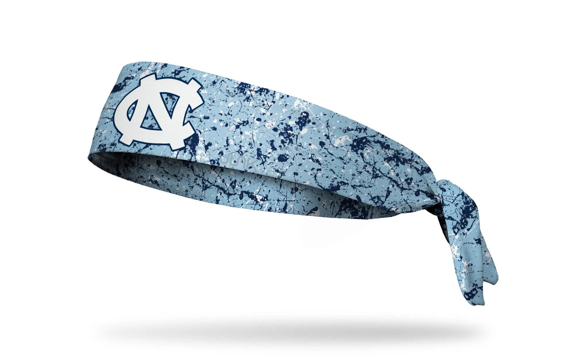 University of North Carolina: Splatter Flex Tie Headband sold by JUNK Brands