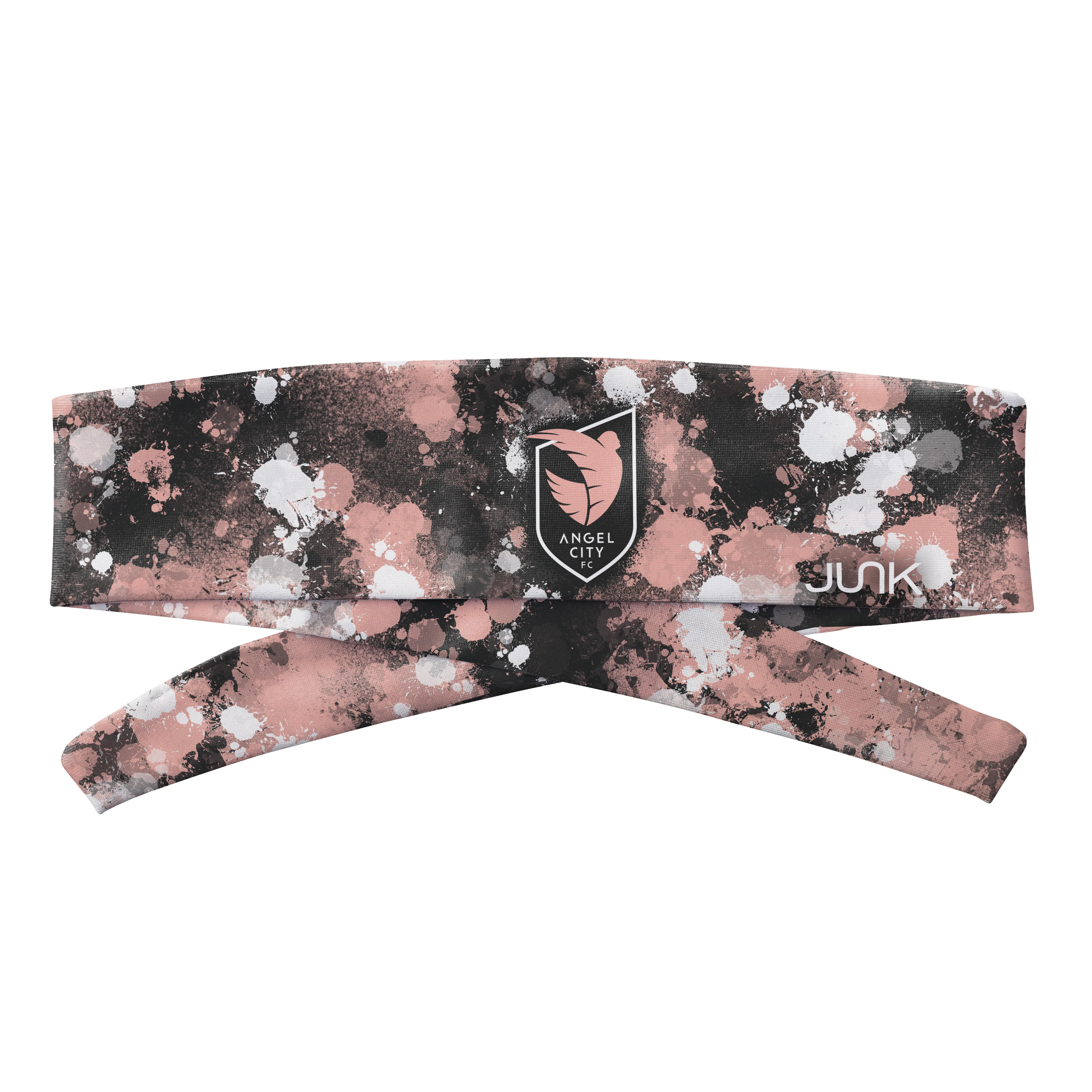 Angel City FC: Splatter Flex Tie Headband sold by JUNK Brands product image thumbnail 3