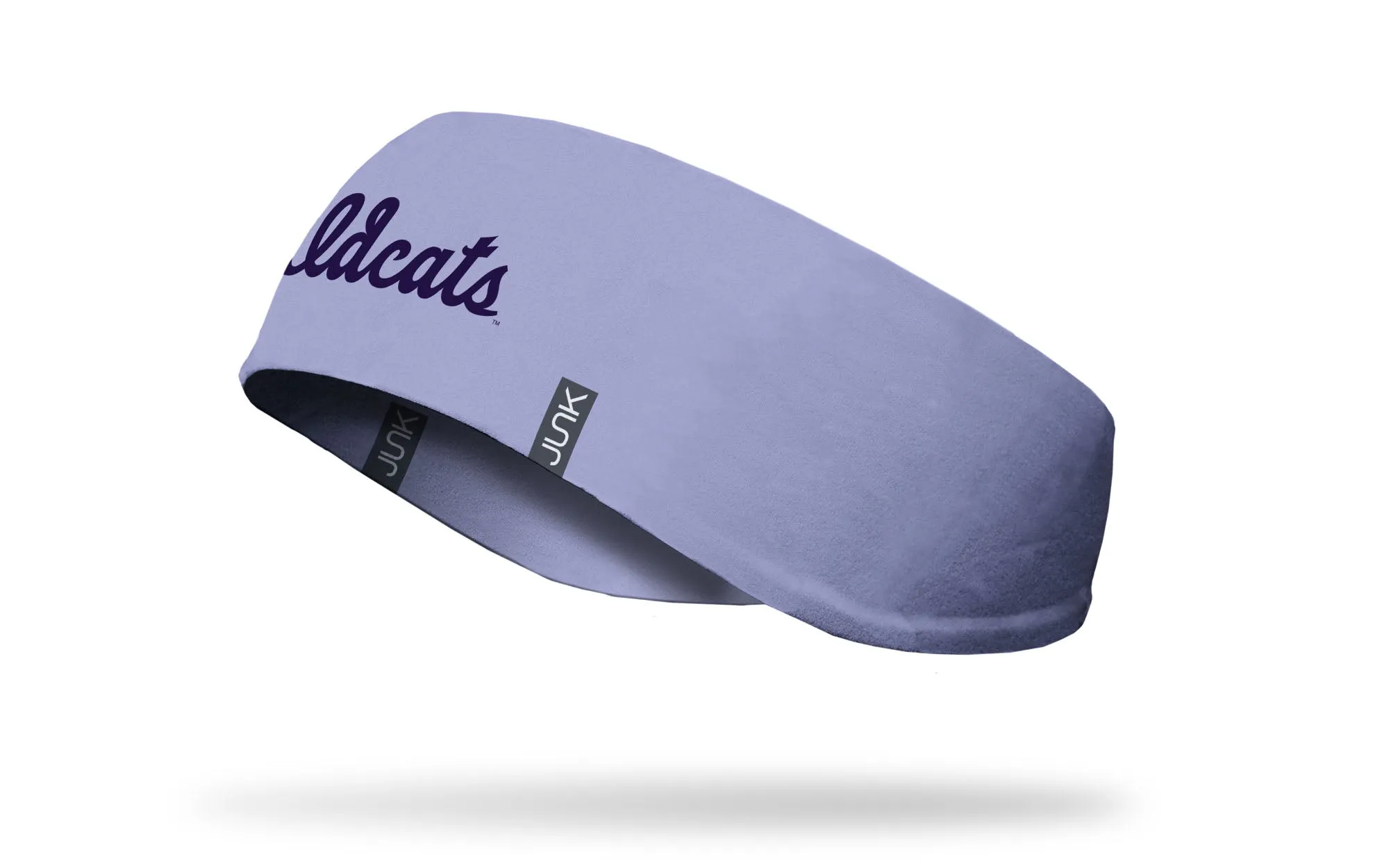 Kansas State University: Lilac Script Ear Warmer sold by JUNK Brands