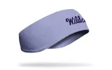 Kansas State University: Lilac Script Ear Warmer sold by JUNK Brands