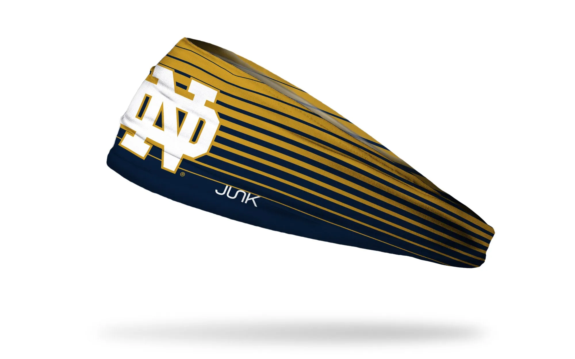 University of Notre Dame: Gradient Stripe Big Bang Lite Headband sold by JUNK Brands