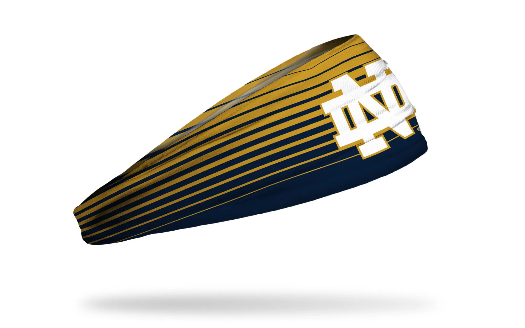 University of Notre Dame: Gradient Stripe Big Bang Lite Headband sold by JUNK Brands product image thumbnail 2