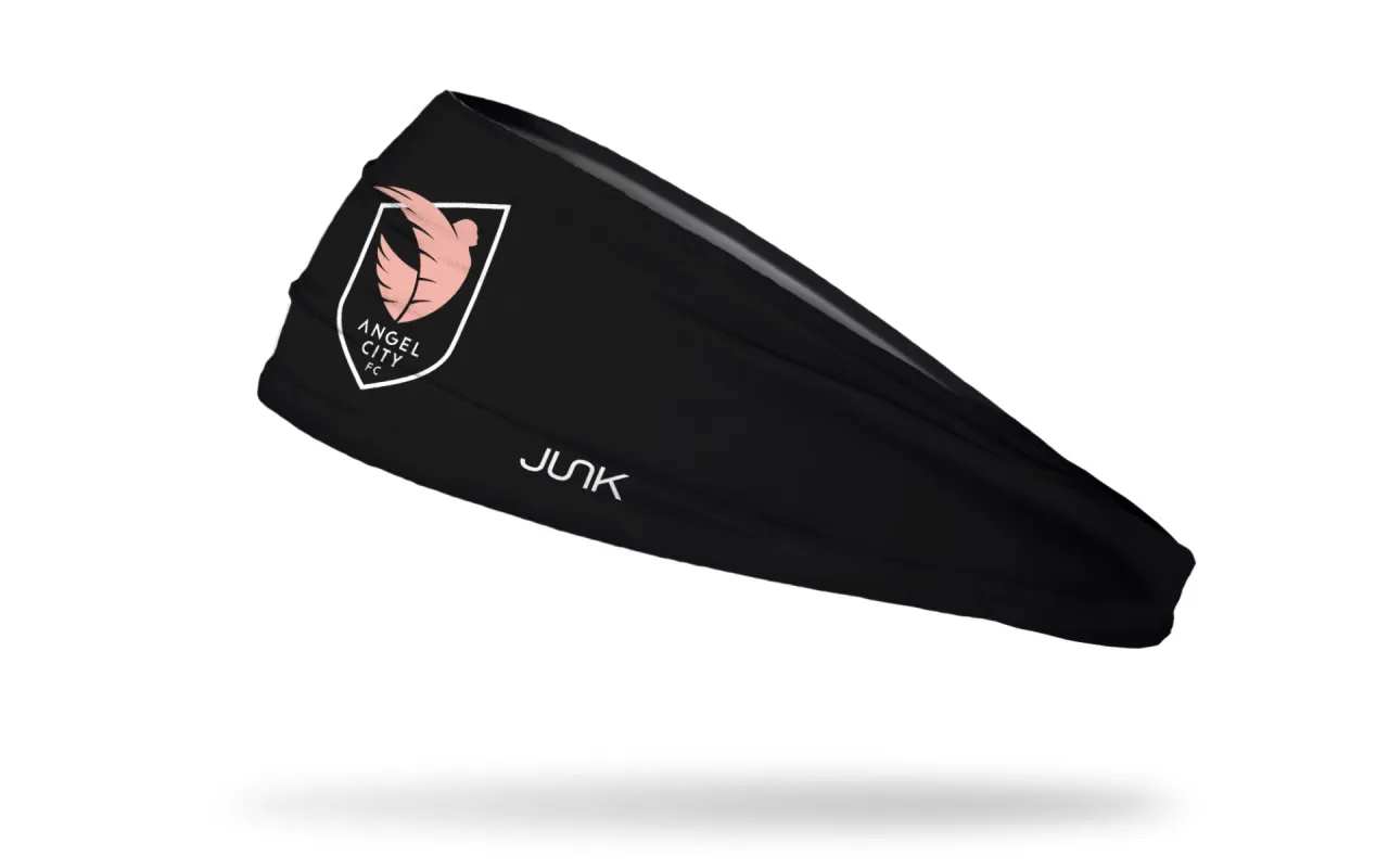 Angel City FC: Logo Black Big Bang Lite Headband sold by JUNK Brands