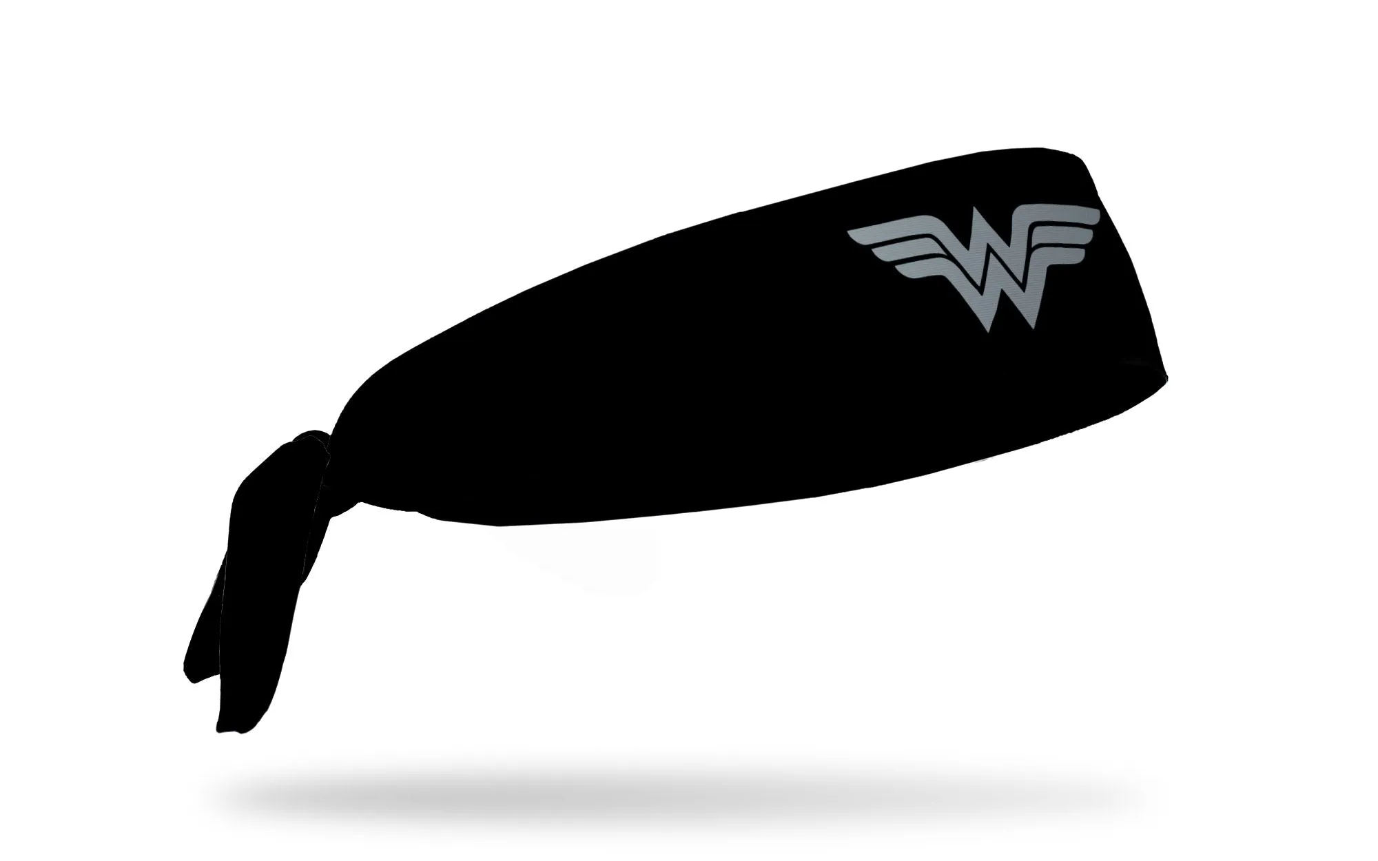 Wonder Woman: Gray Logo Flex Tie Headband sold by JUNK Brands product image thumbnail 2