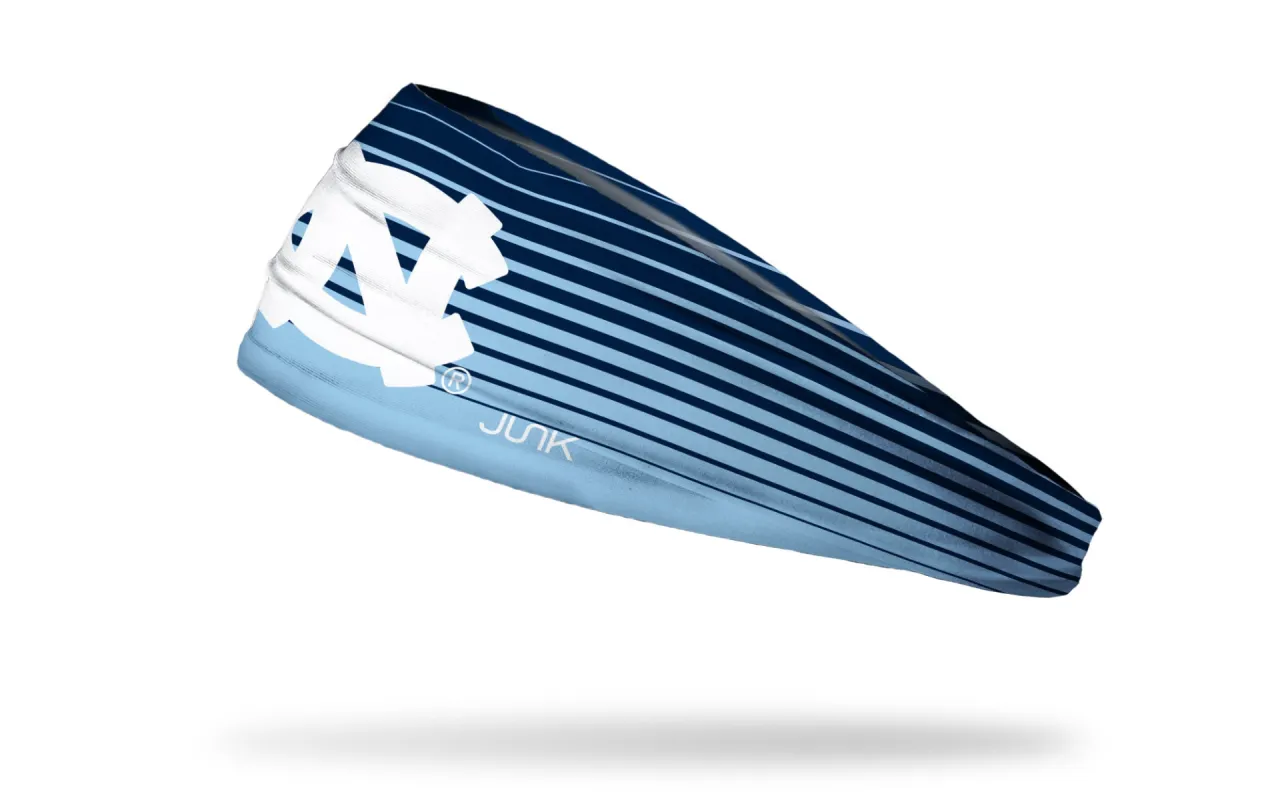 University of North Carolina: Gradient Stripe Big Bang Lite Headband sold by JUNK Brands