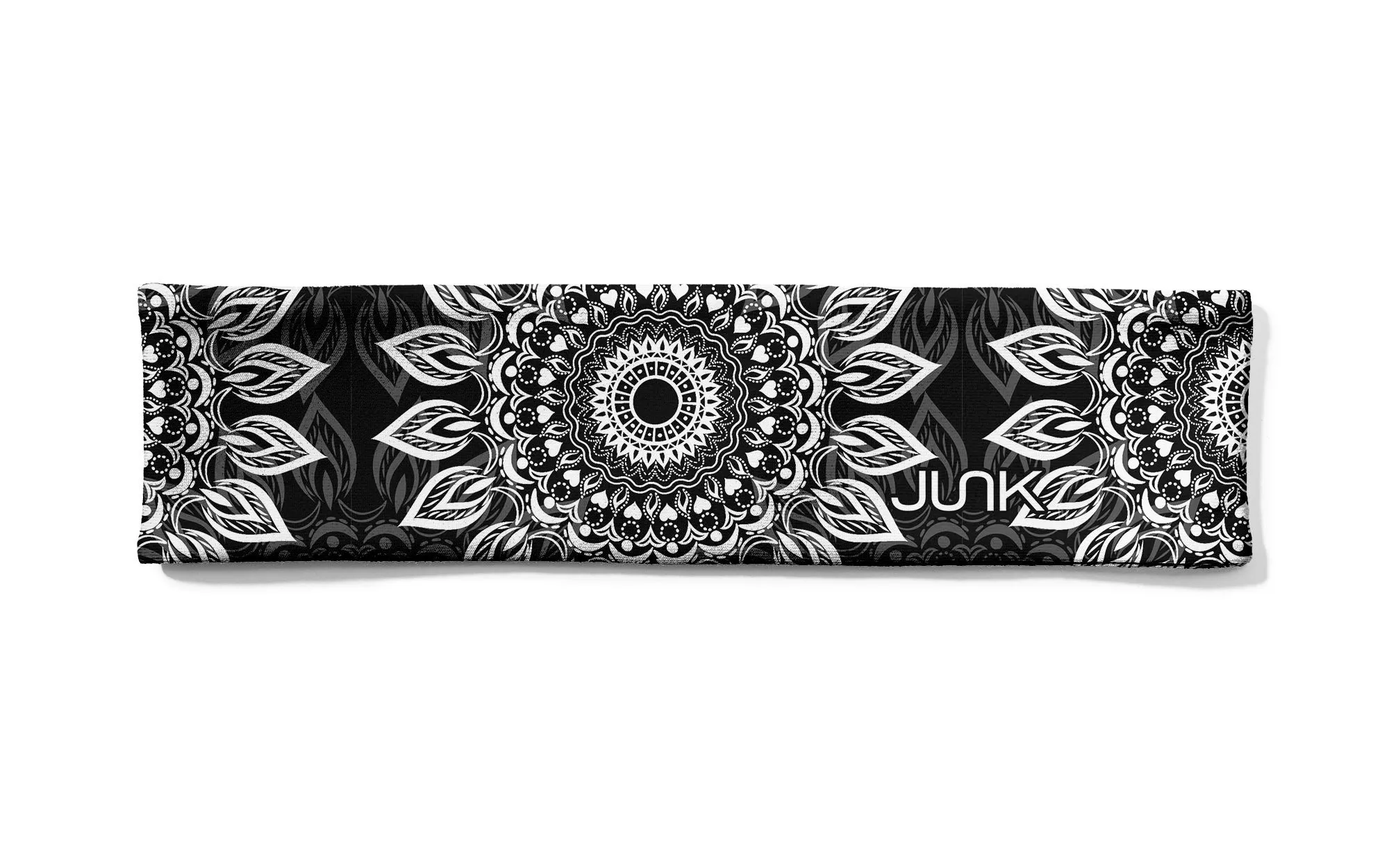 Mandala Blackout Infinity Headband sold by JUNK Brands product image thumbnail 3