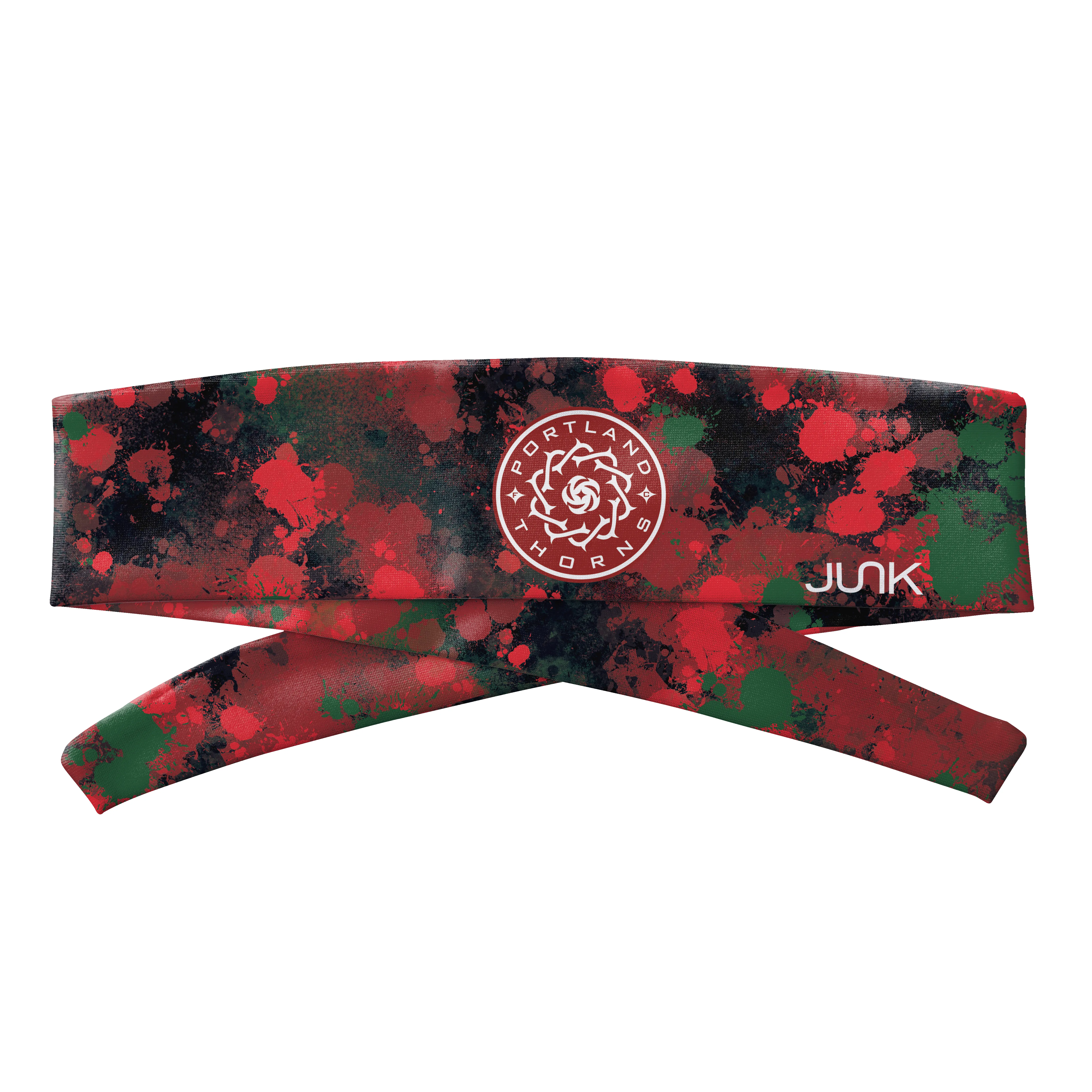Portland Thorns FC: Splatter Flex Tie Headband sold by JUNK Brands product image thumbnail 3