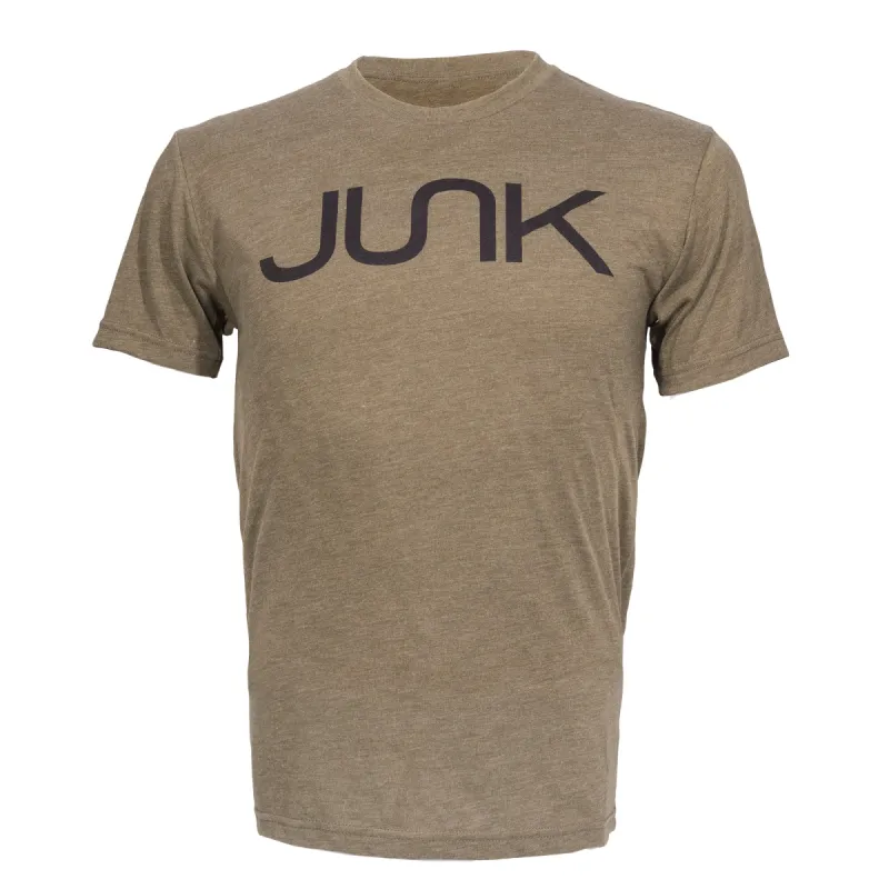 JUNK Tri-Blend Military Green Tee sold by JUNK Brands
