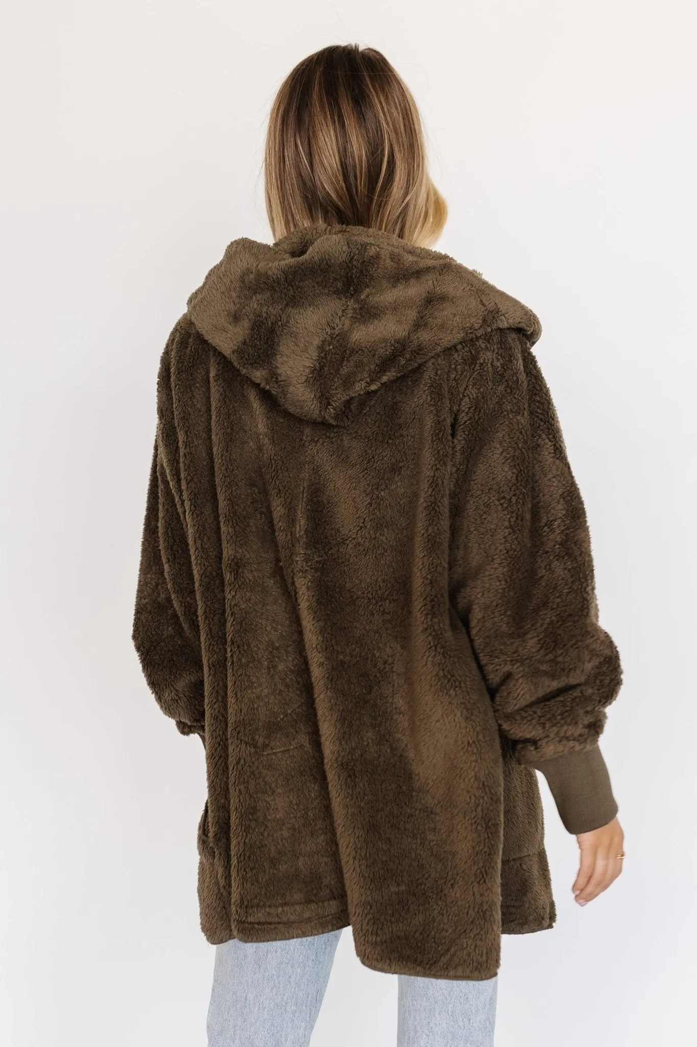 Melrose Teddy Jacket | Olive sold by Baltic Born product image thumbnail 5