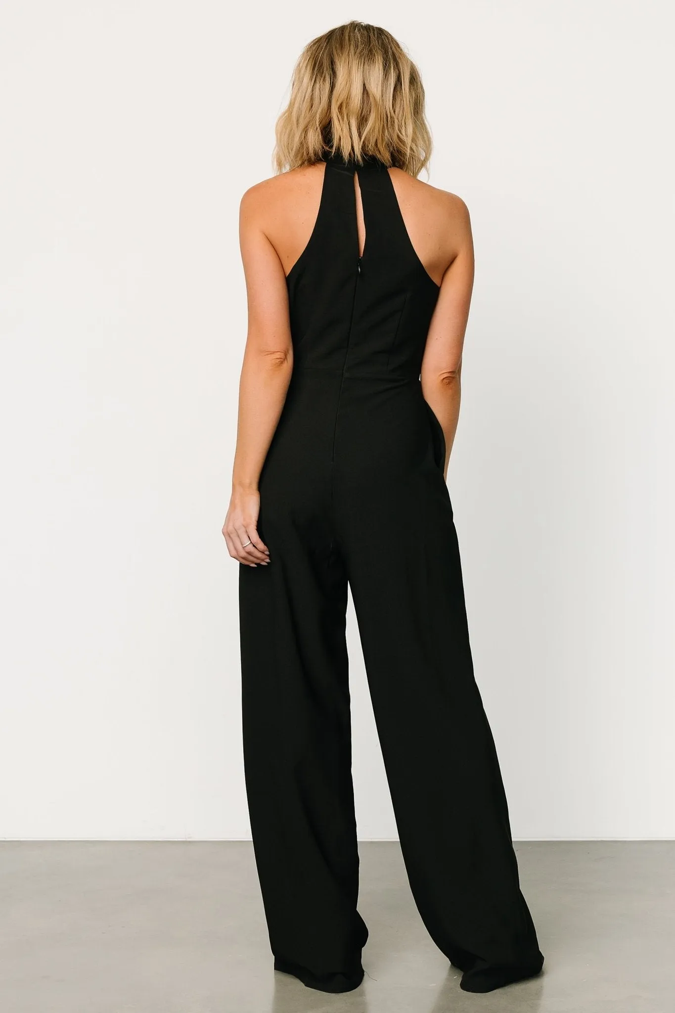 Raya Halter Jumpsuit | Black sold by Baltic Born product image thumbnail 4