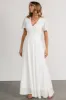 Birdie Maxi Dress | White sold by Baltic Born
