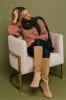 Ryland Bubble Sleeve Sweater | Rust sold by Baltic Born