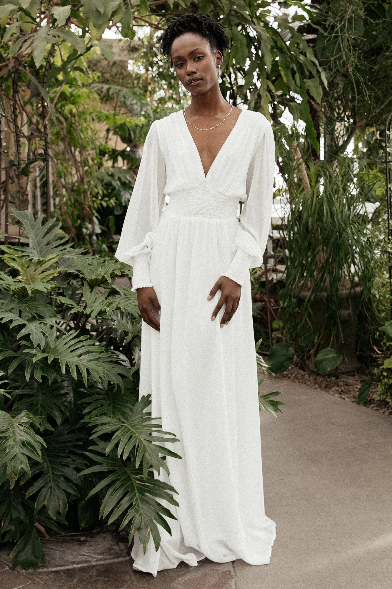 Olivia Maxi Dress | White sold by Baltic Born product image thumbnail 3