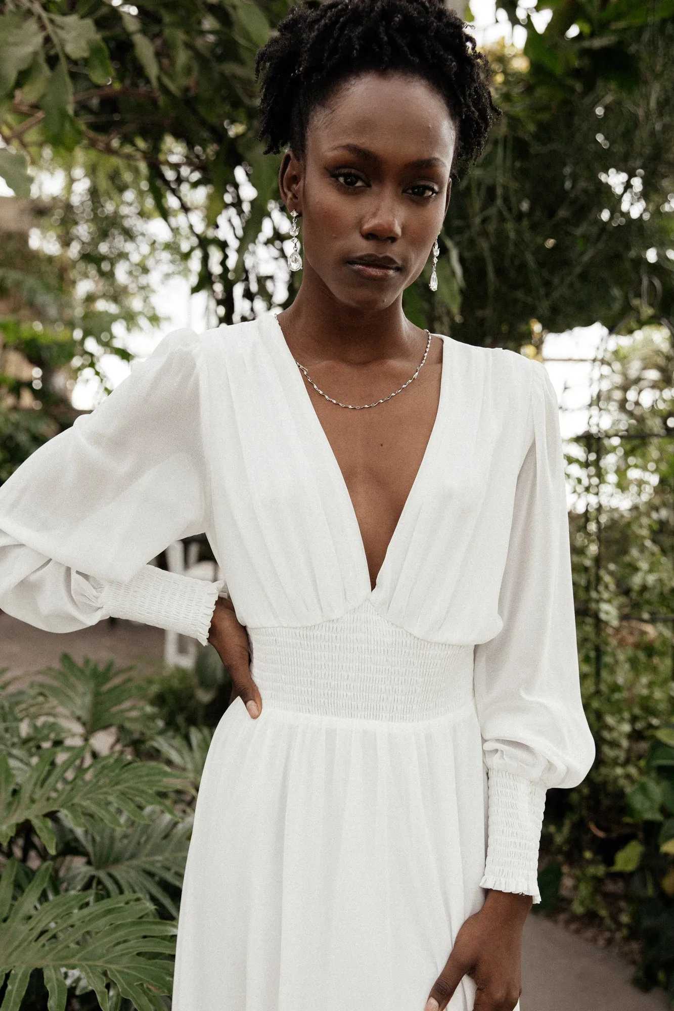 Olivia Maxi Dress | White sold by Baltic Born product image thumbnail 5