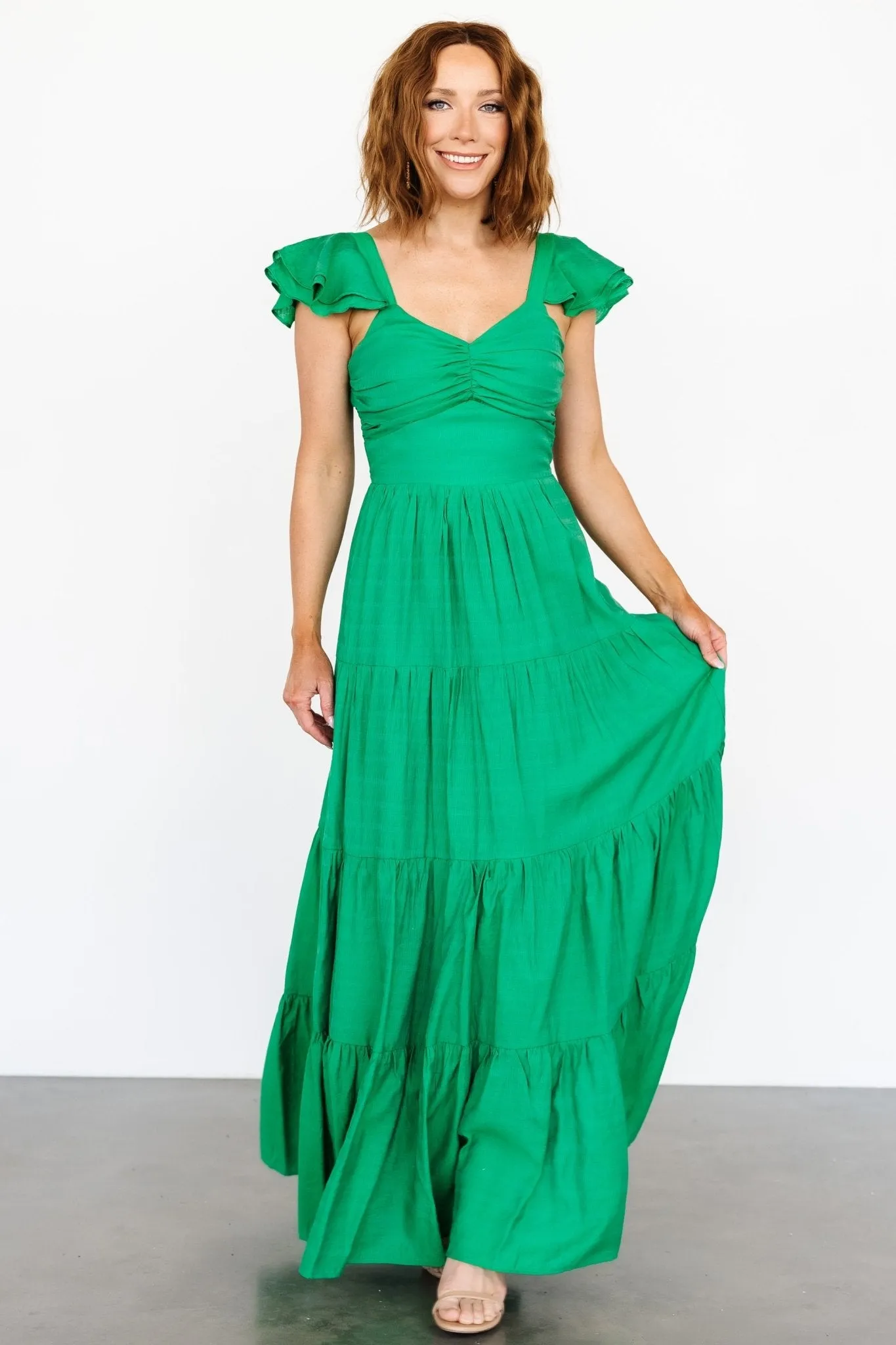 Melina Maxi Dress | Green sold by Baltic Born
