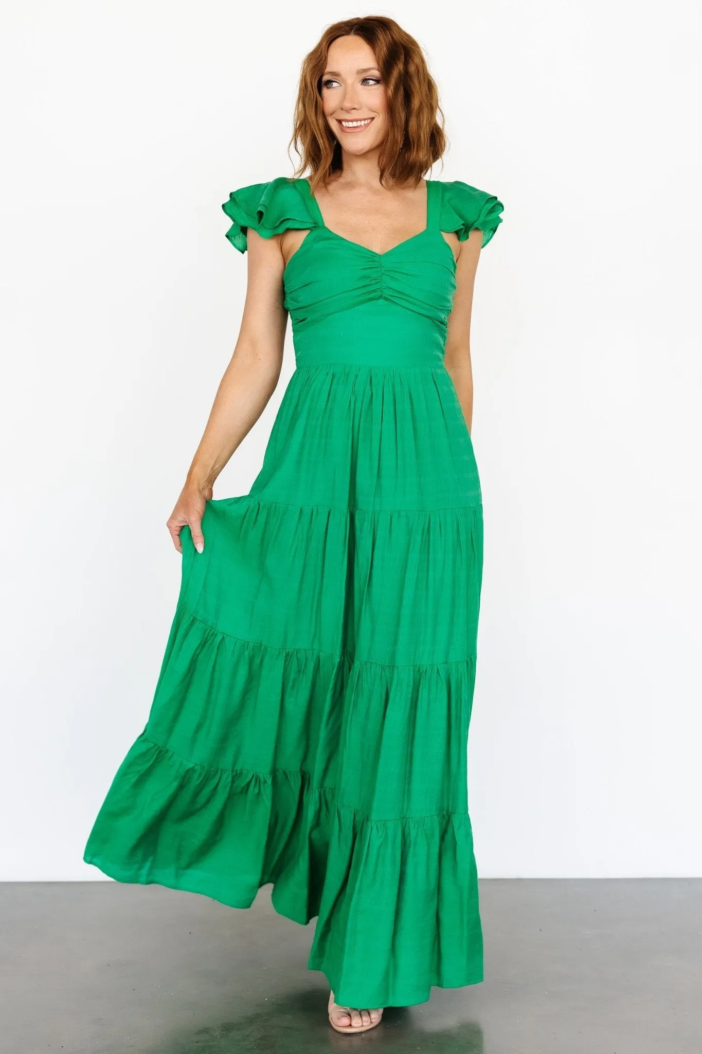 Melina Maxi Dress | Green sold by Baltic Born product image thumbnail 5