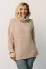 Joan Turtleneck Sweater | Oatmeal sold by Baltic Born