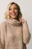 Joan Turtleneck Sweater | Oatmeal sold by Baltic Born