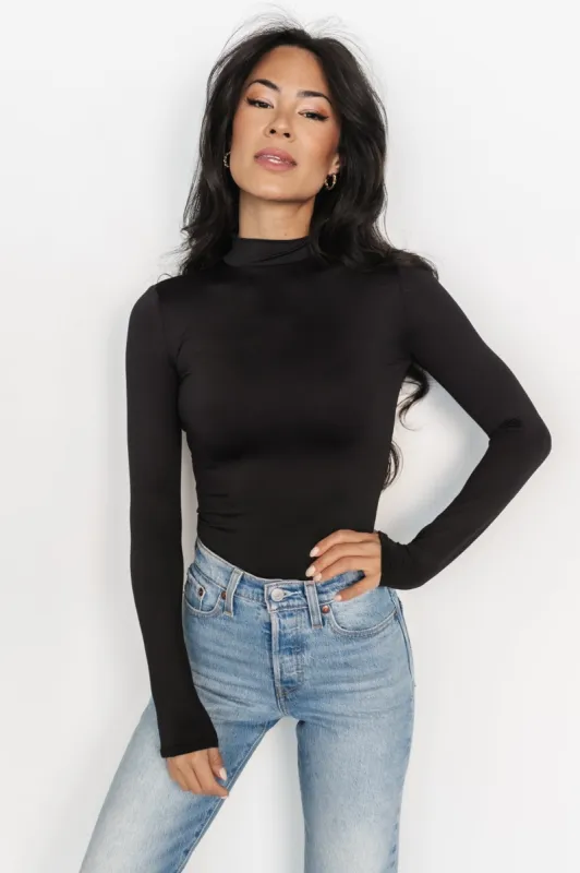 Juni Turtleneck | Black sold by Baltic Born