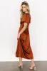 Allie Satin Dress | Bronze sold by Baltic Born