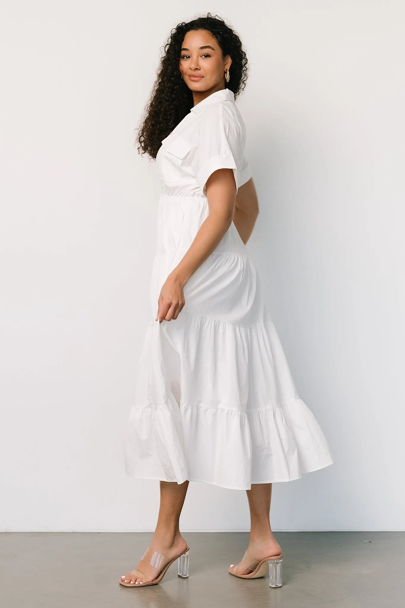 Sondra Maxi Dress | Off White sold by Baltic Born product image thumbnail 3