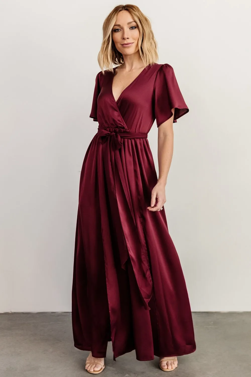 Sicily Satin Maxi Dress | Mulberry sold by Baltic Born product image thumbnail 2