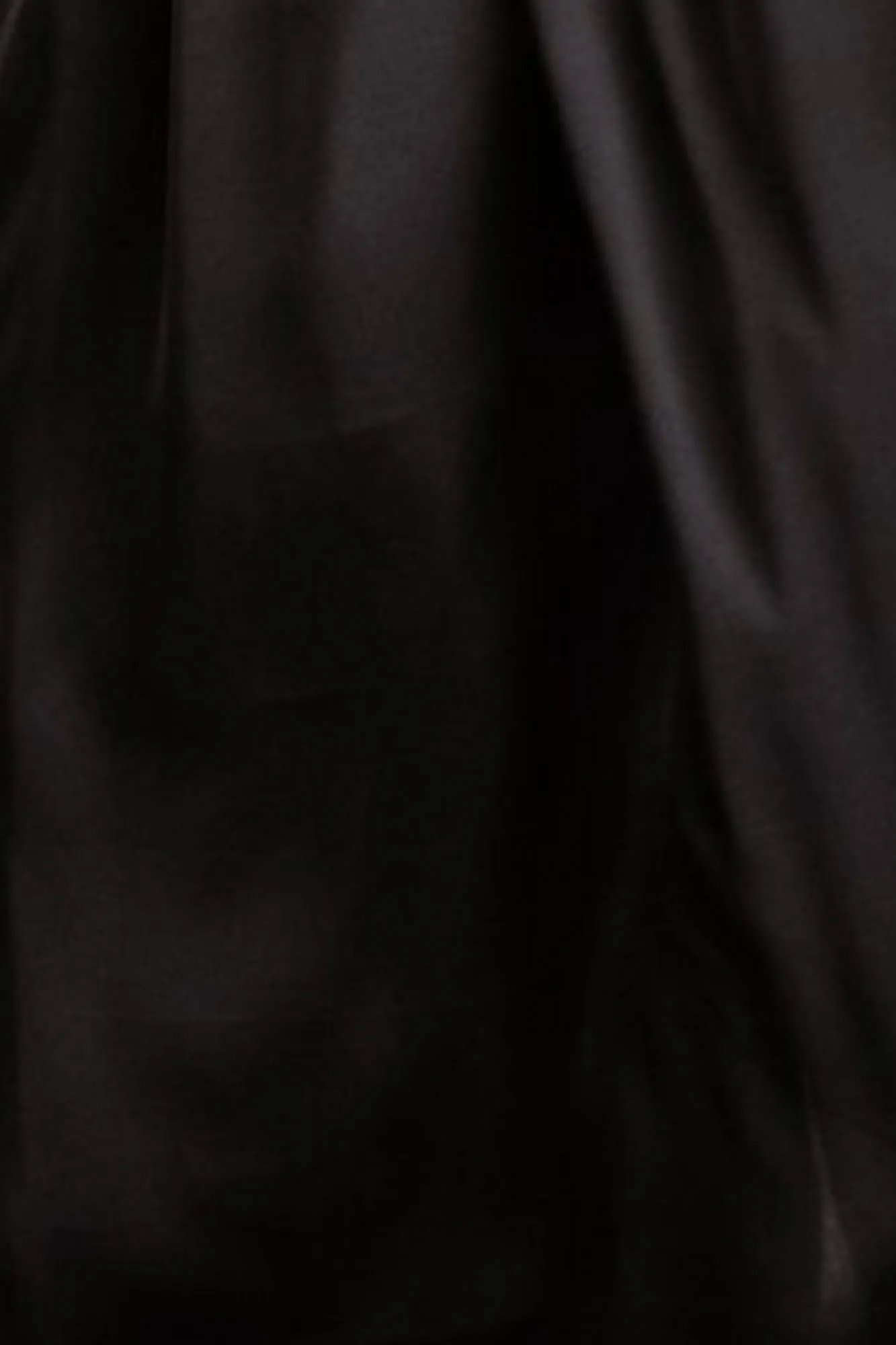 Fabric Swatch - Sicily Satin | Black sold by Baltic Born