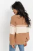 Merrill Sweater | Camel + Cream sold by Baltic Born