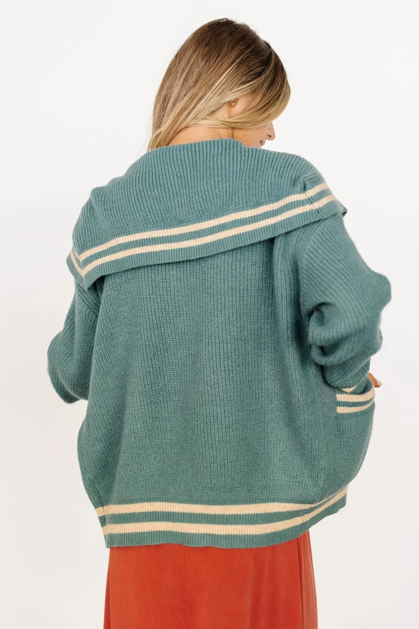 Corbett Knit Cardigan | Jade sold by Baltic Born product image thumbnail 3