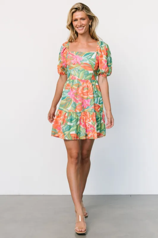 Fiji Mini Dress | Multi Print sold by Baltic Born