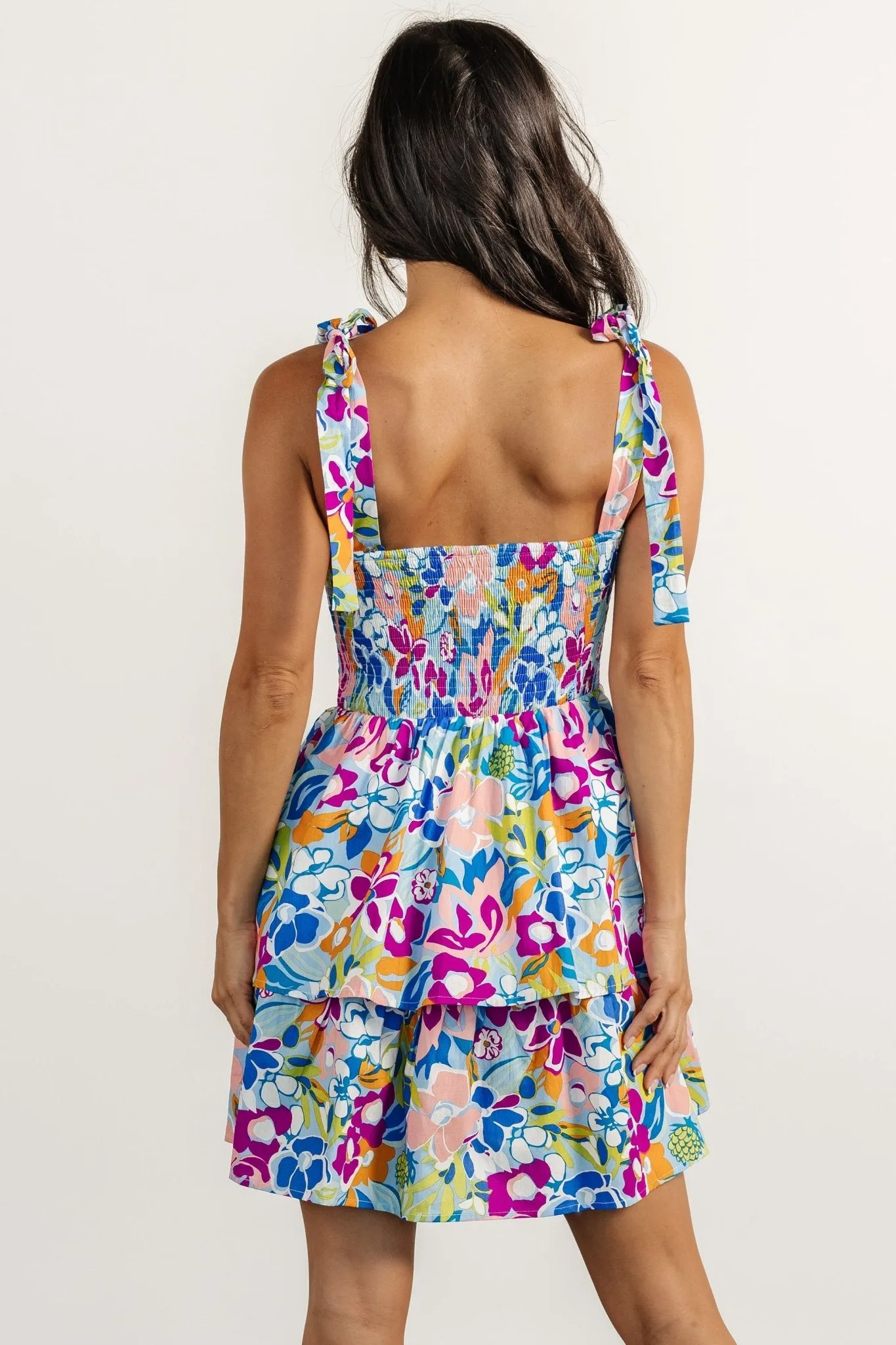 Dayana Mini Dress | Blue Multi sold by Baltic Born product image thumbnail 4