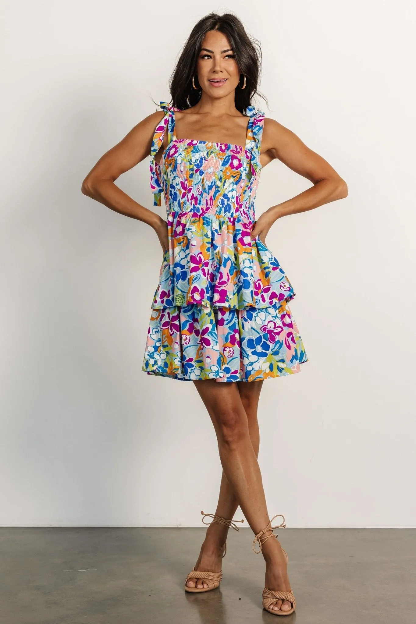 Dayana Mini Dress | Blue Multi sold by Baltic Born product image thumbnail 5