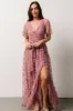 Marseille Embossed Maxi Dress | Orchid sold by Baltic Born