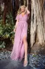 Marseille Embossed Maxi Dress | Orchid sold by Baltic Born