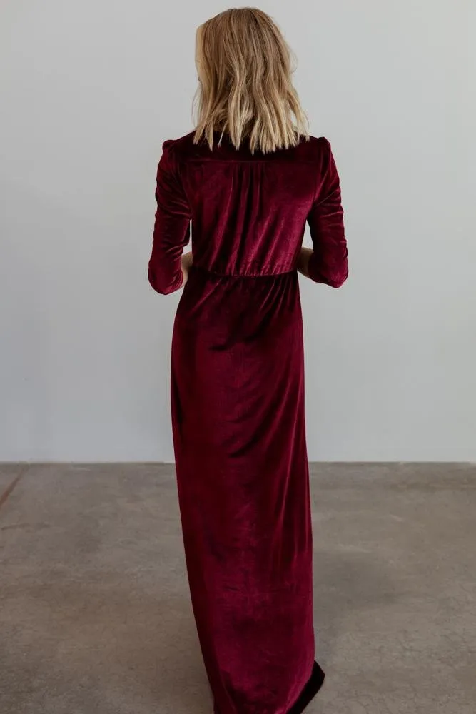 Sofia Velvet Maxi Dress | Mulberry sold by Baltic Born product image thumbnail 4