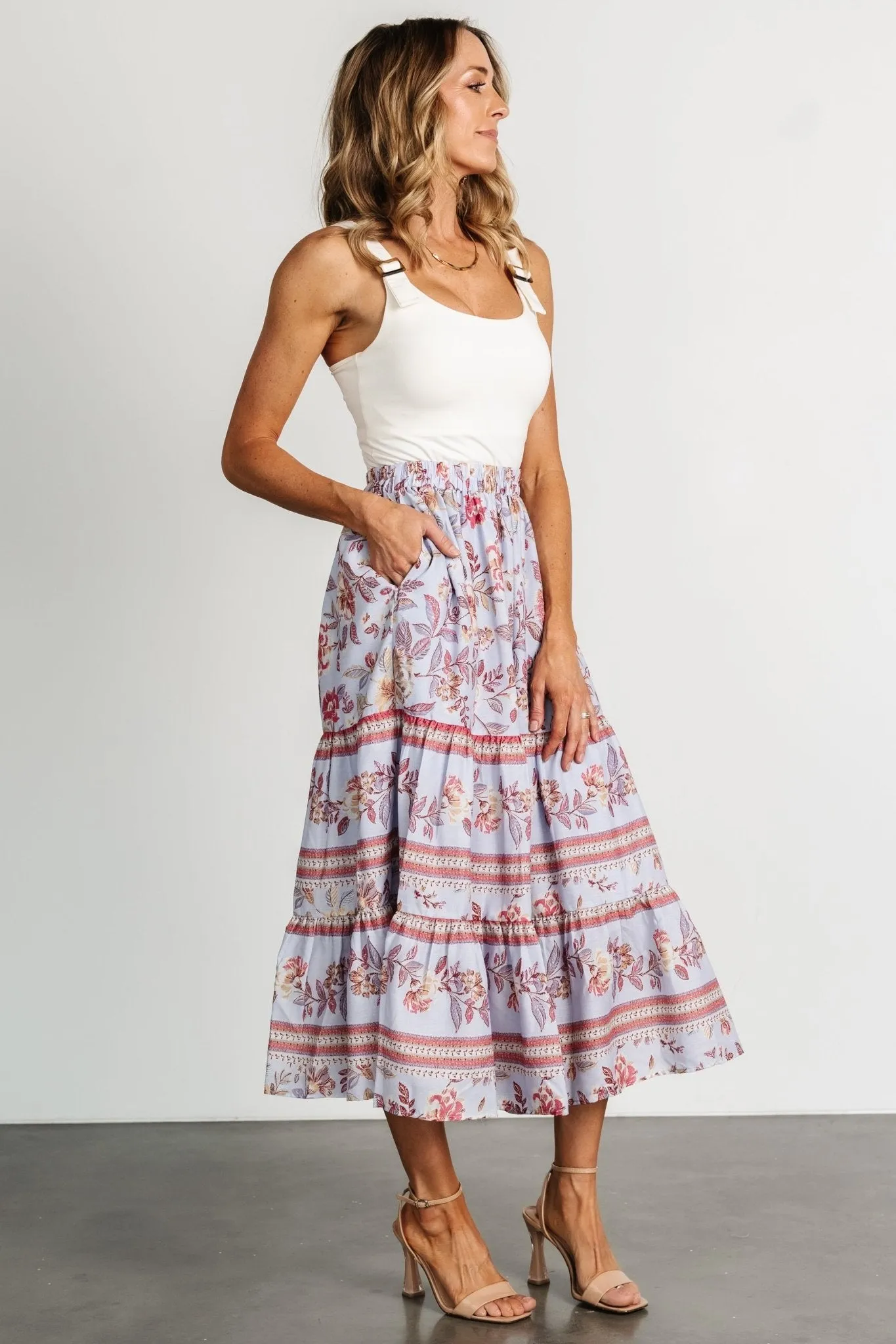 Meg Skirt | Periwinkle Multi sold by Baltic Born product image thumbnail 3
