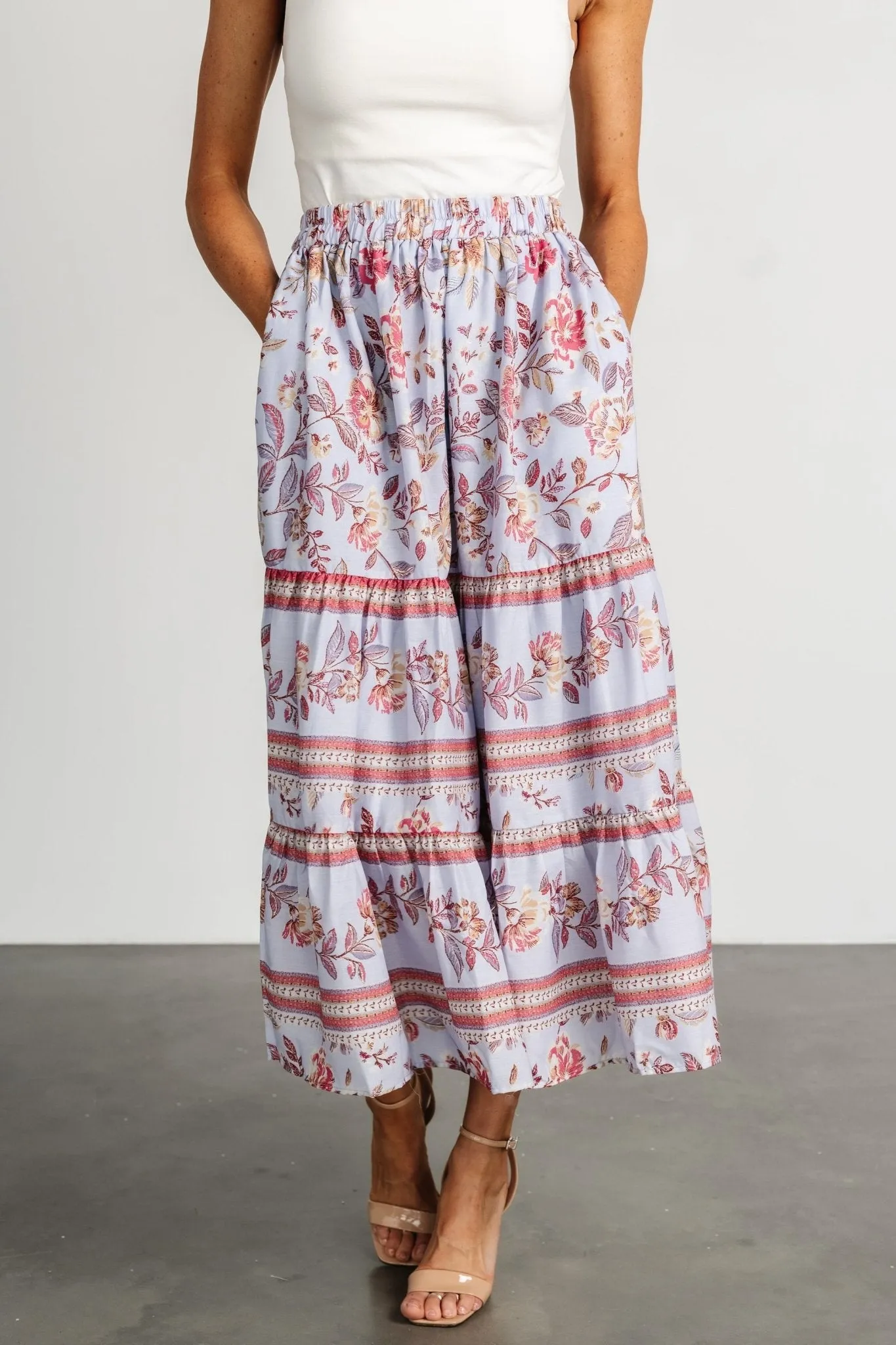 Meg Skirt | Periwinkle Multi sold by Baltic Born product image thumbnail 2