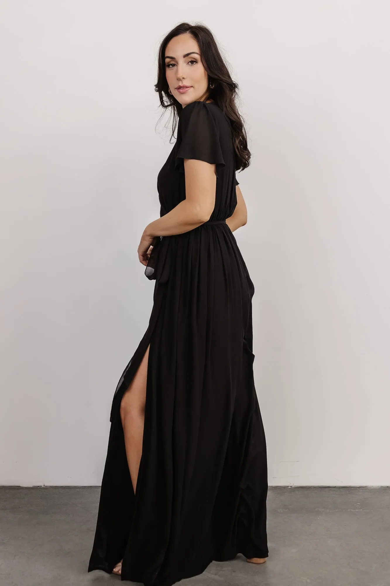 Kristina Maxi Dress | Black sold by Baltic Born product image thumbnail 5