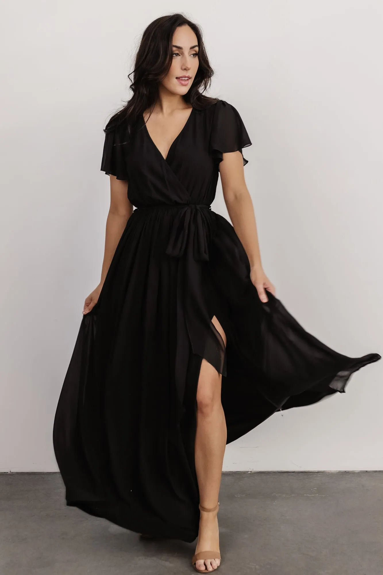 Kristina Maxi Dress | Black sold by Baltic Born product image thumbnail 4