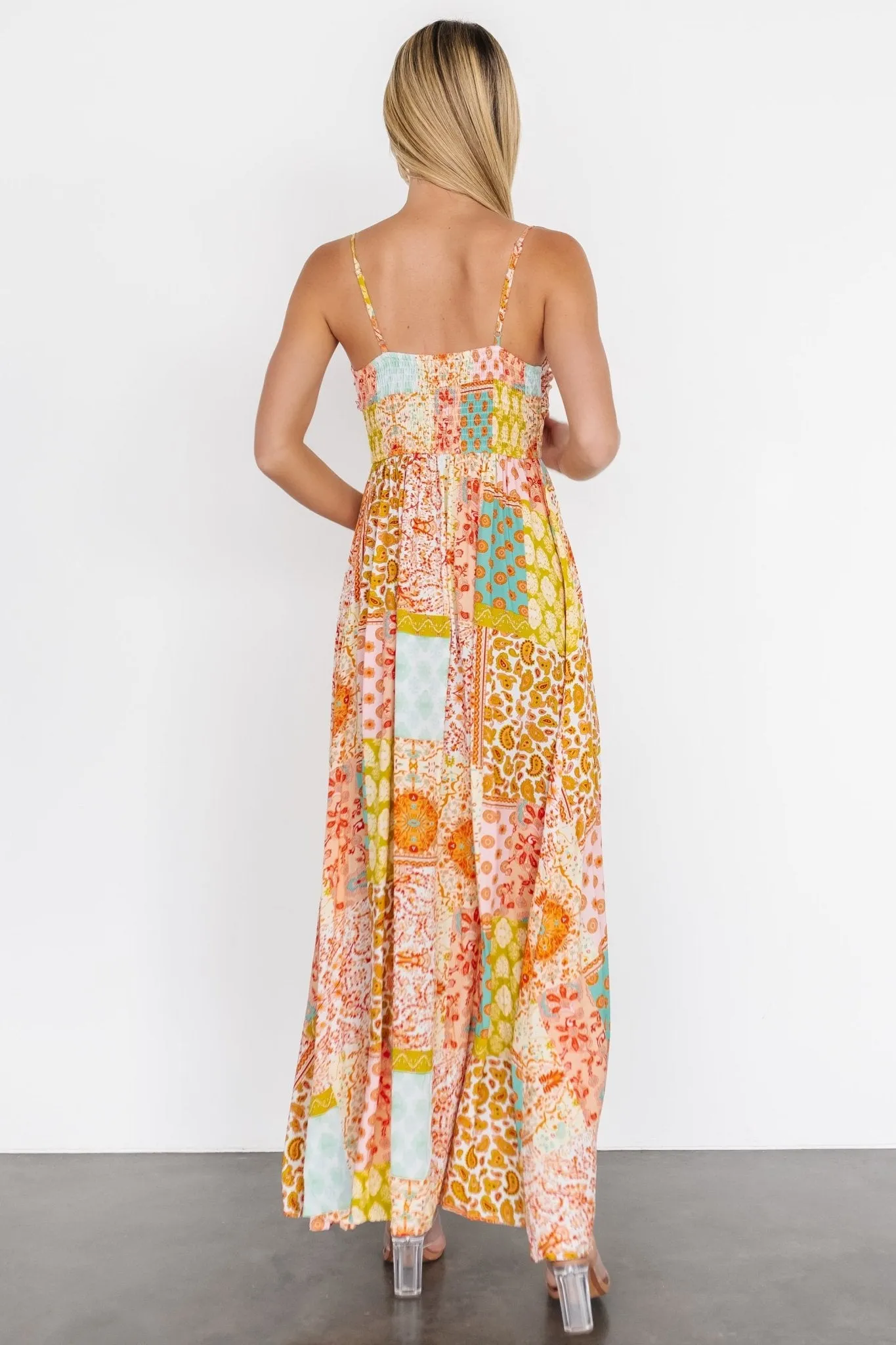 Kamari Tank Maxi Dress | Multi Print sold by Baltic Born product image thumbnail 4