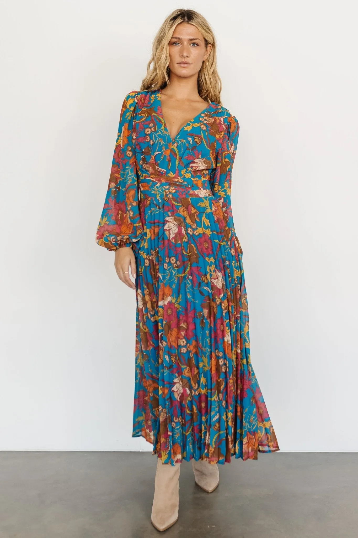 Virtue Maxi Dress | Blue Multi sold by Baltic Born