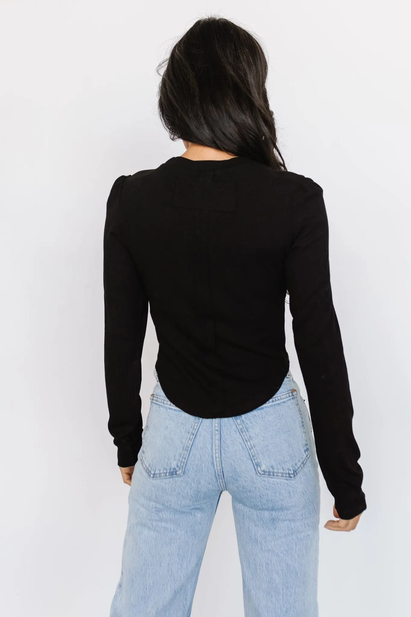 Fare Ribbed Top | Black sold by Baltic Born product image thumbnail 3